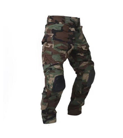 Combat Pants With Knee Pads